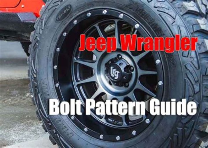 1998 jeep wrangler bolt pattern