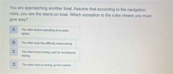 “according to the navigation rules