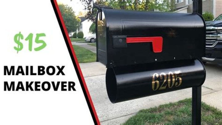 can i paint my mailbox