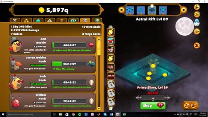 clicker heroes leeroy