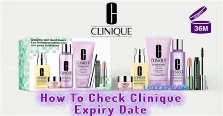 clinique expiration date
