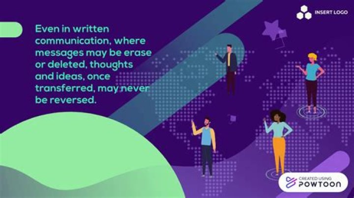 communication is irreversible means