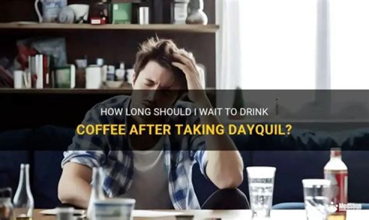 dayquil and coffee