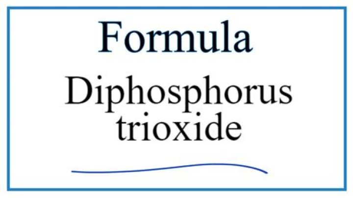 diphosphorus trioxide ionic or covalent