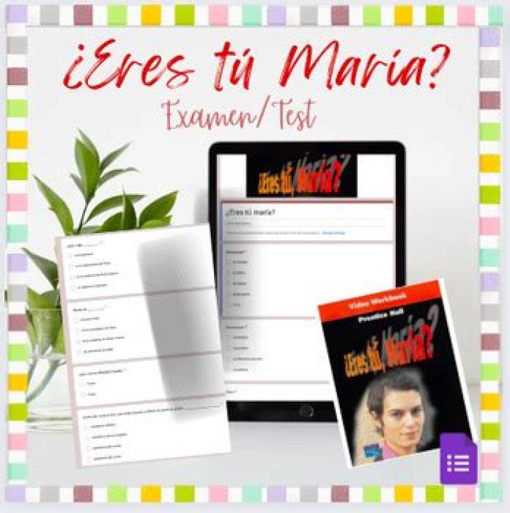 eres tu maria summary