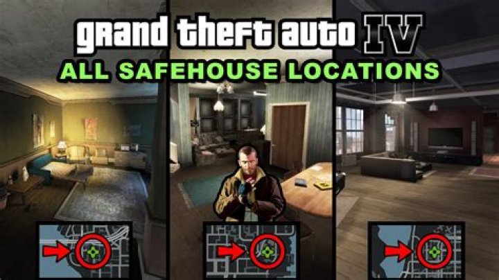 gta4 safehouses