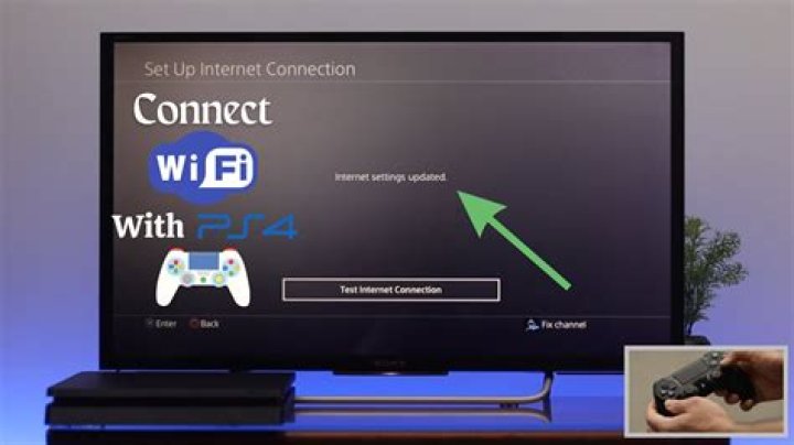 How do I connect PS4 to Wi-Fi?