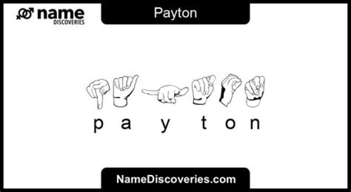 how do you spell payton