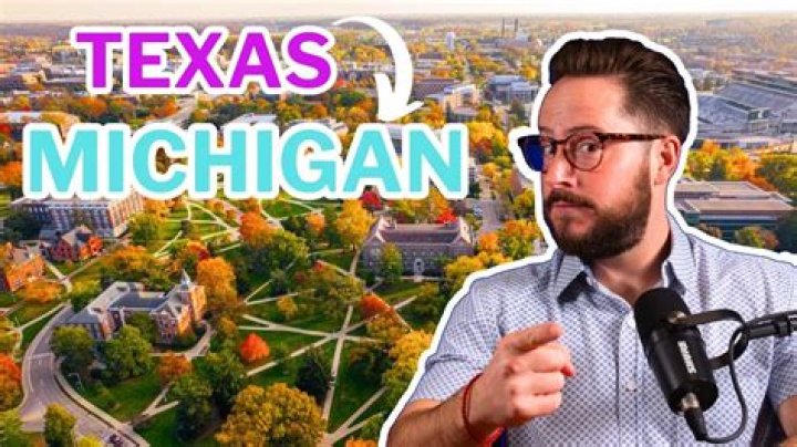 how far is michigan from texas
