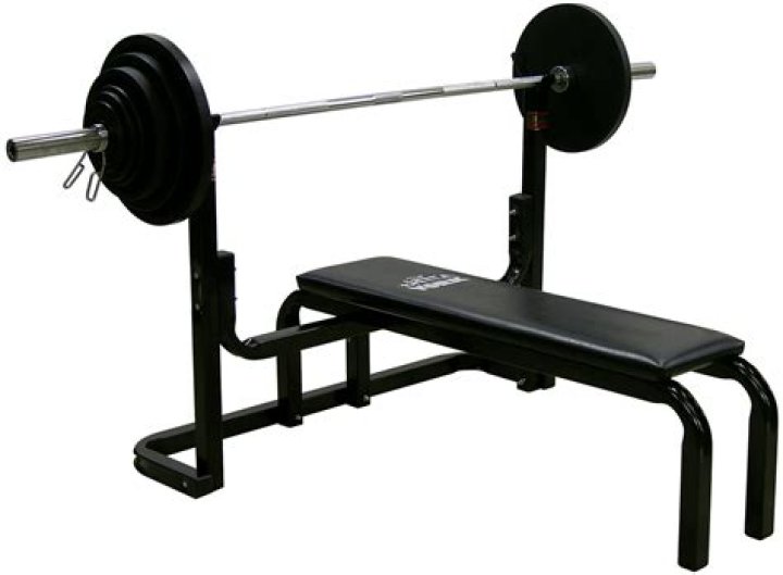 How heavy is the bar on a bench press?