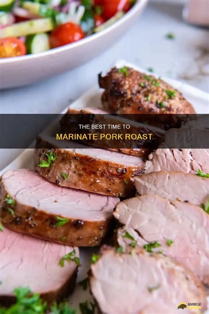 how long can you marinate pork