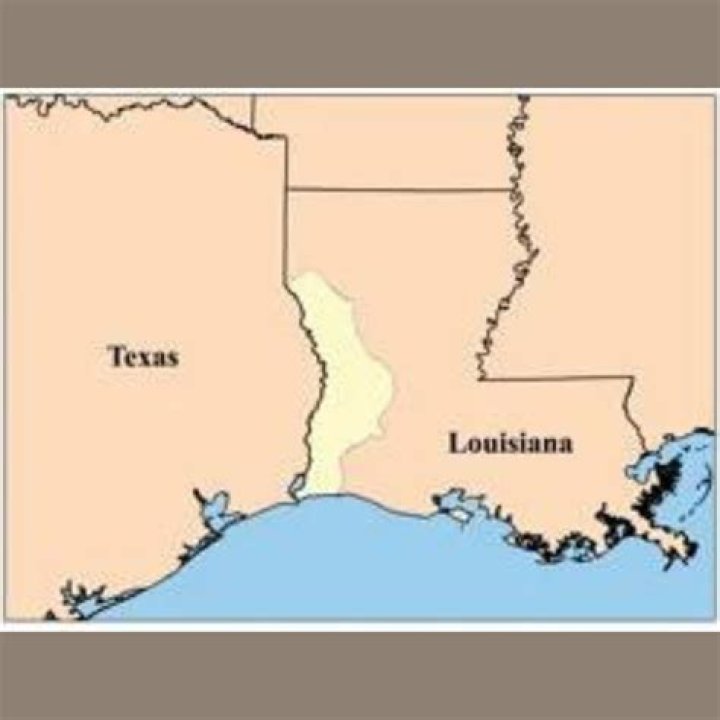 How long is Louisiana from Alabama?