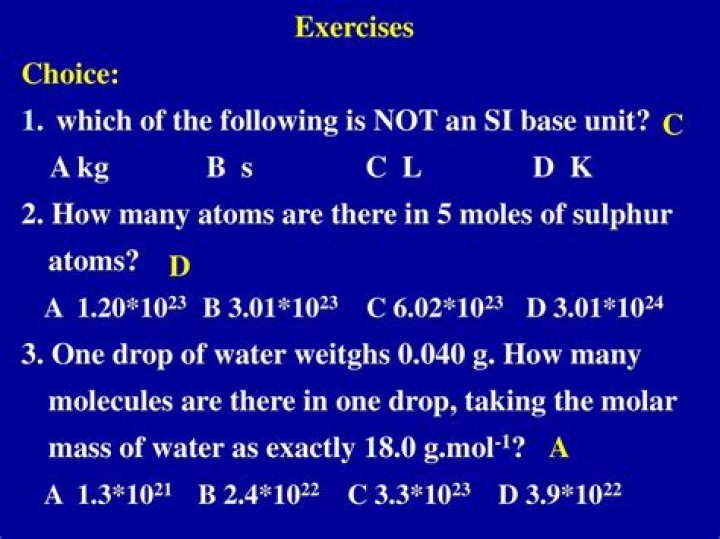 how many atoms are there in 5 moles of sulphur