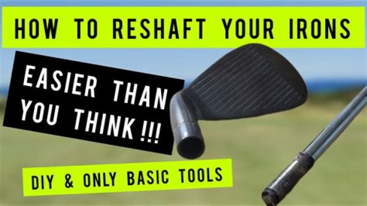 how much to reshaft irons