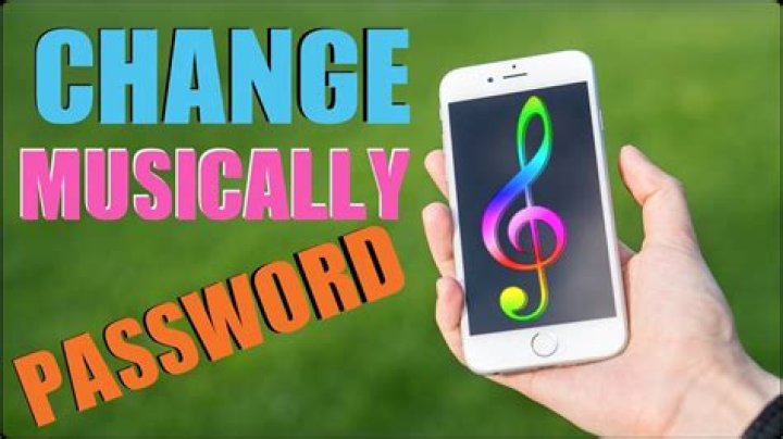 how to change musically password