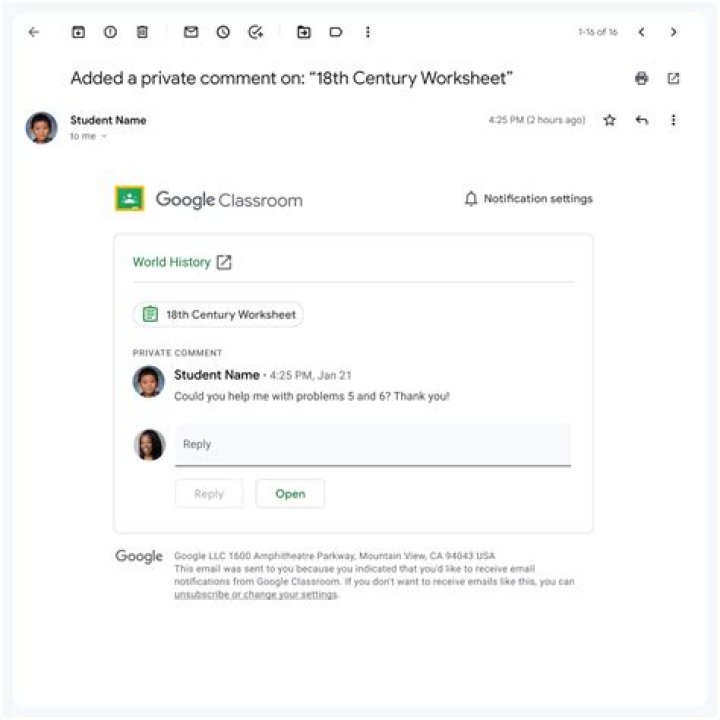 how to hide assignments in google classroom