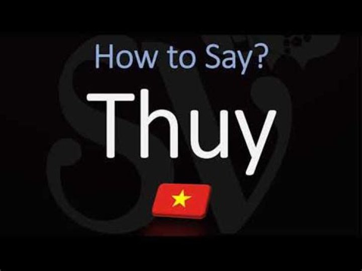how to pronounce thuy