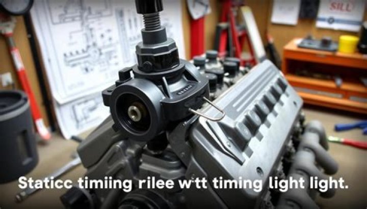 how to set timing on chevy 350 without timing light