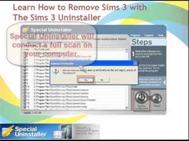 how to uninstall sims 3