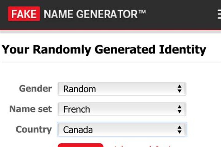 how to use fake name generator on amazon
