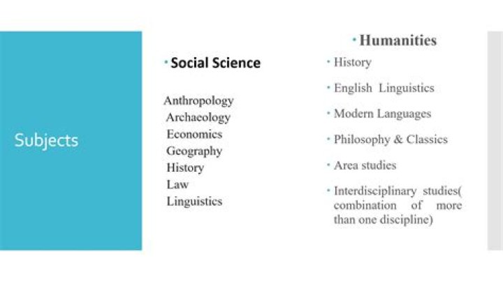 humanities vs philosophy