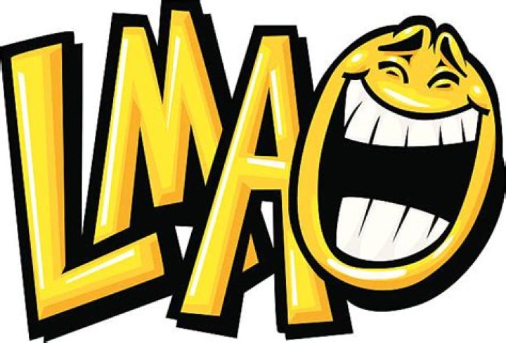 is lmao a bad word