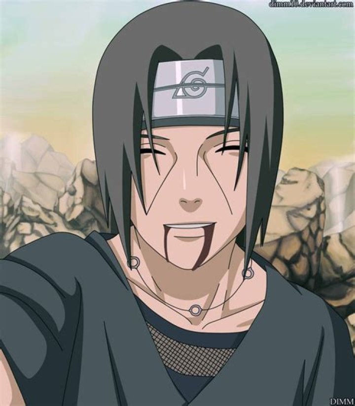 itachi smiling death