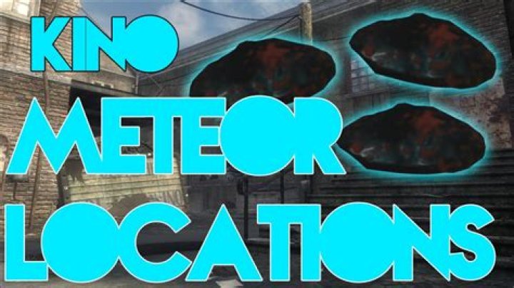 kino der toten meteorite locations