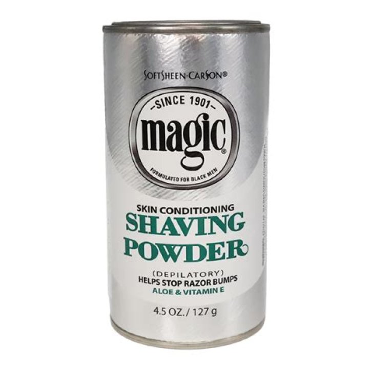 magic shaving powder smell