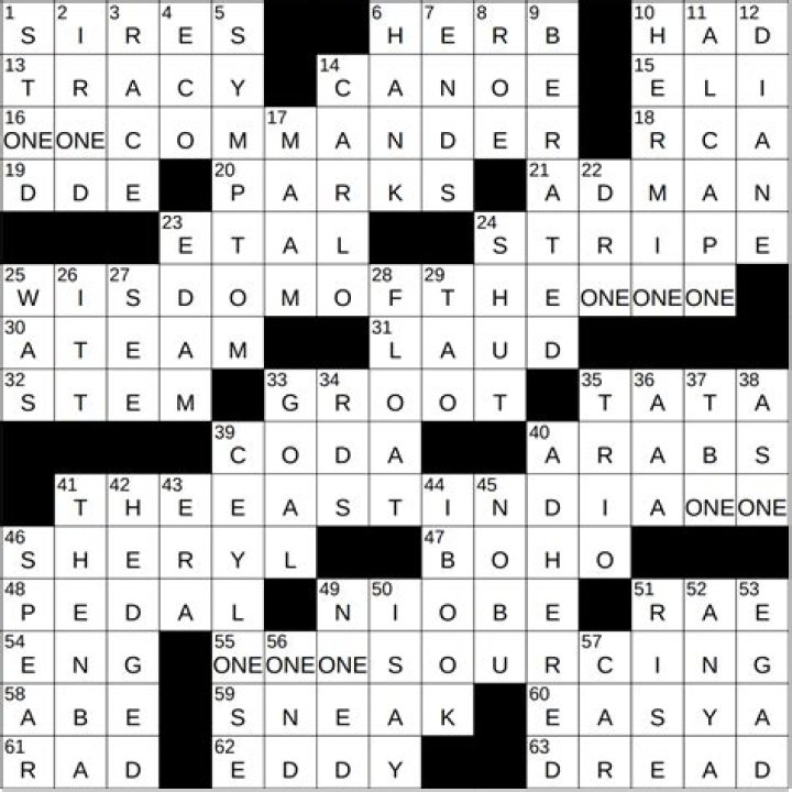 mr eban crossword clue