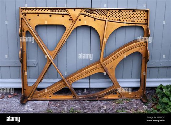 piano cast iron plate value