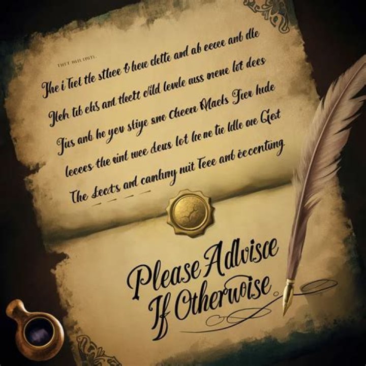 please advise if otherwise