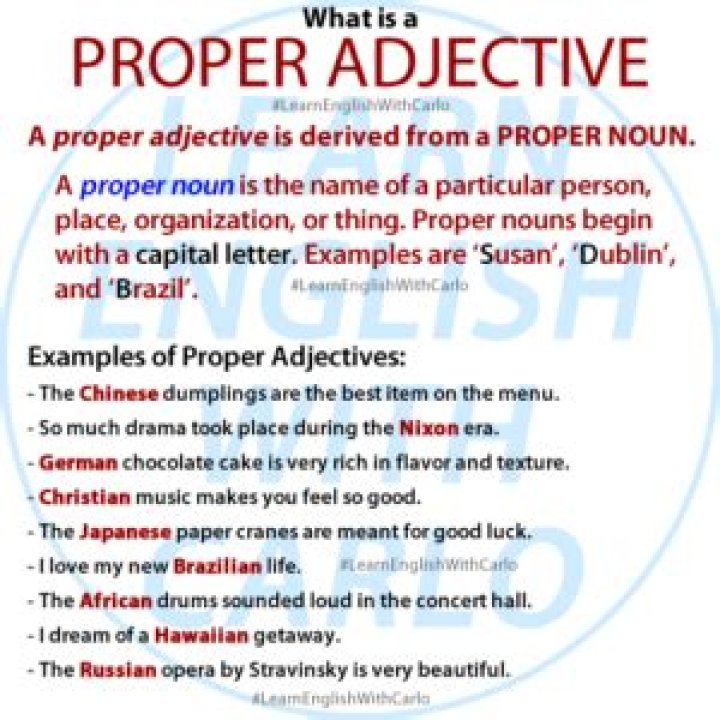 proper adjective of holland