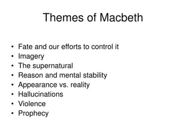 rising action in macbeth
