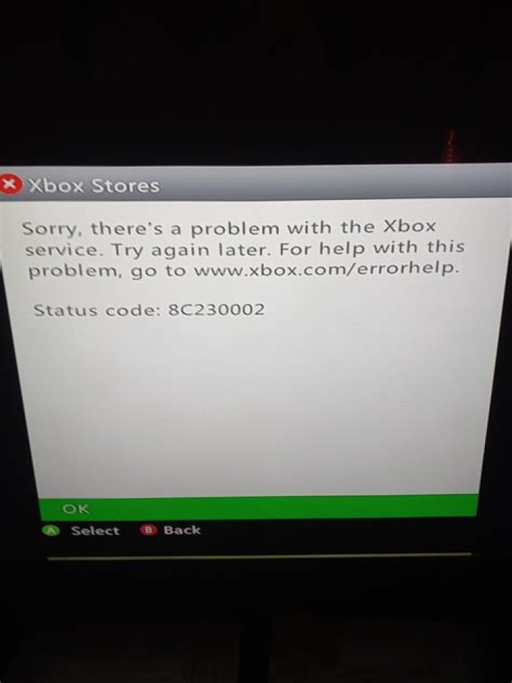 status code 8c230002