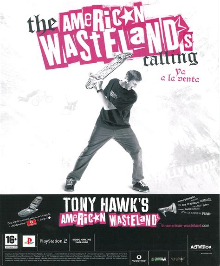 tony hawk’s american wasteland backwards compatible xbox one