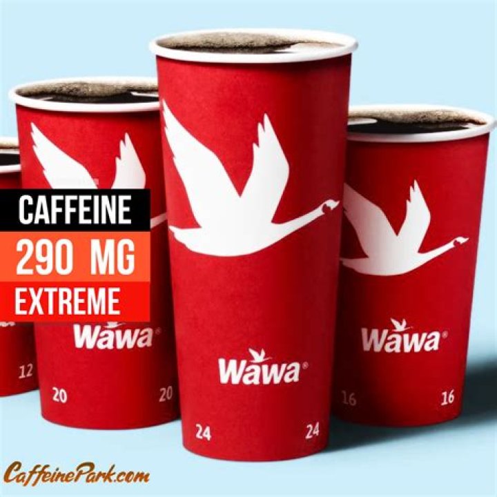 wawa coffee caffeine content