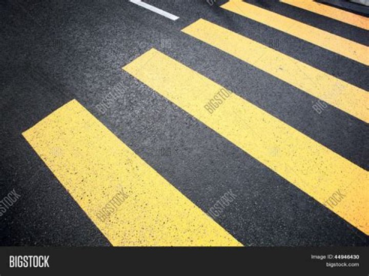 what color are crosswalk lines