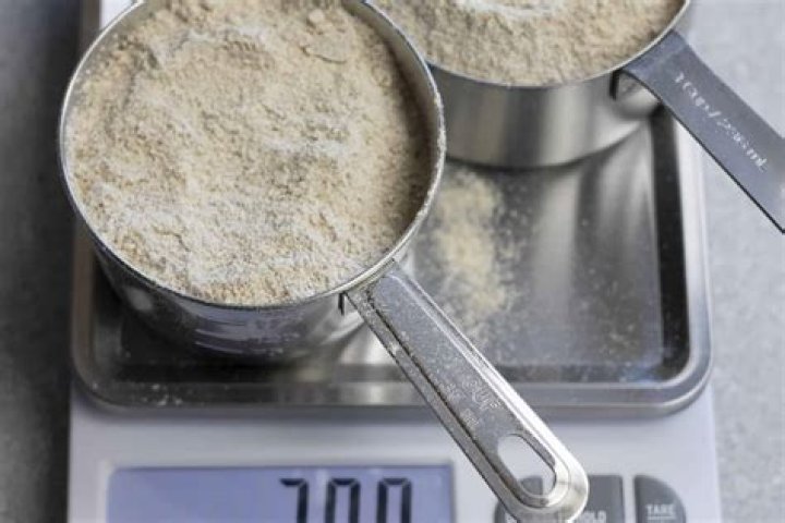 What does 3 cups of flour weigh?