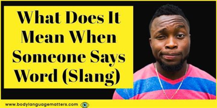 What does rock mean in slang?