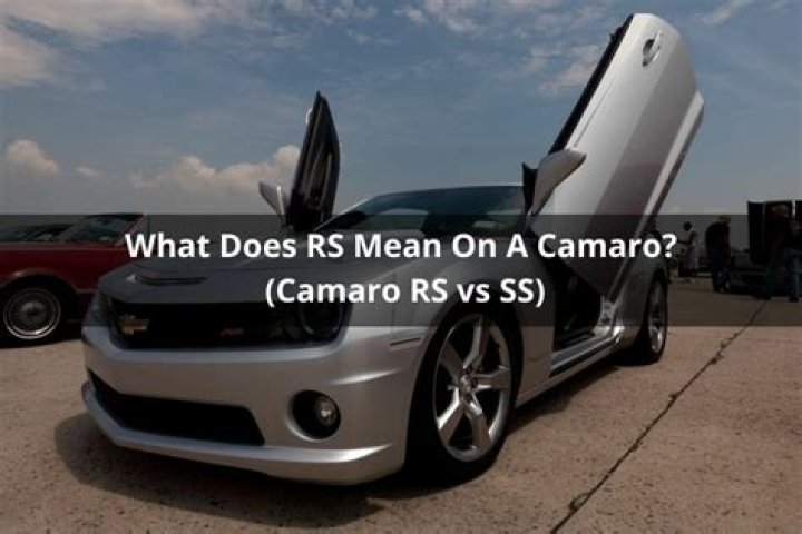 what does rs mean on a camaro