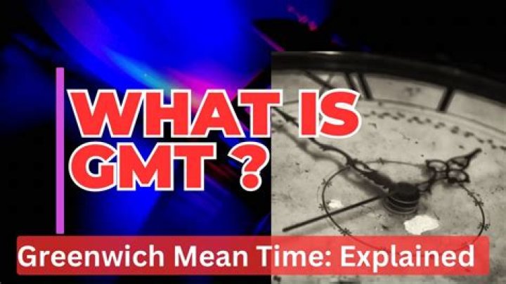 What GMT means in time?