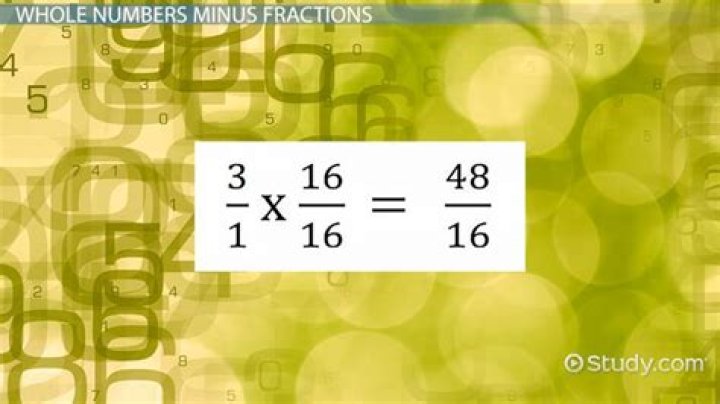 What is 7/8 minus 1 2 in a fraction?