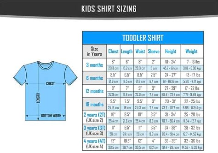 what size do 2 year olds wear