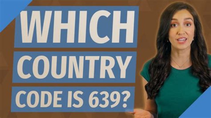 Which country code is +639?