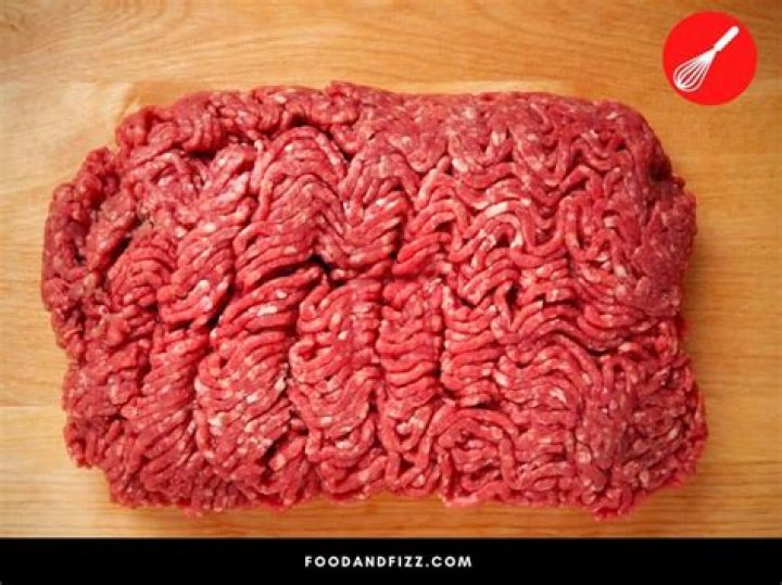 white strings in ground beef