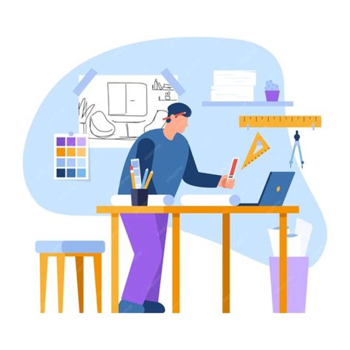 who draws blueprints