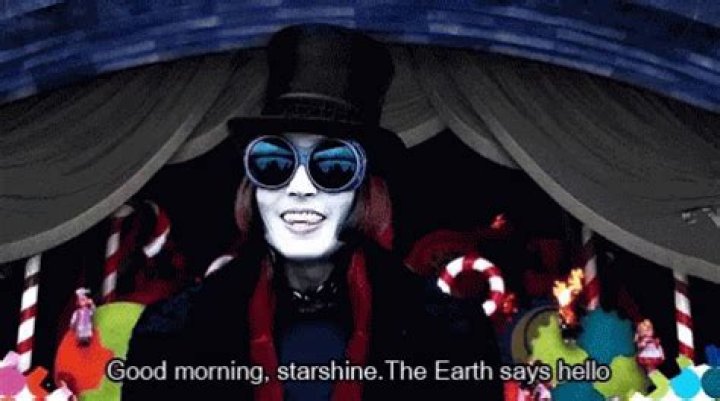 willy wonka good morning starshine