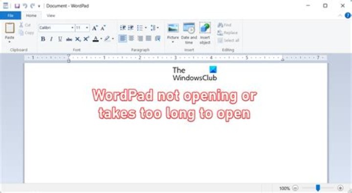 write the steps to open wordpad