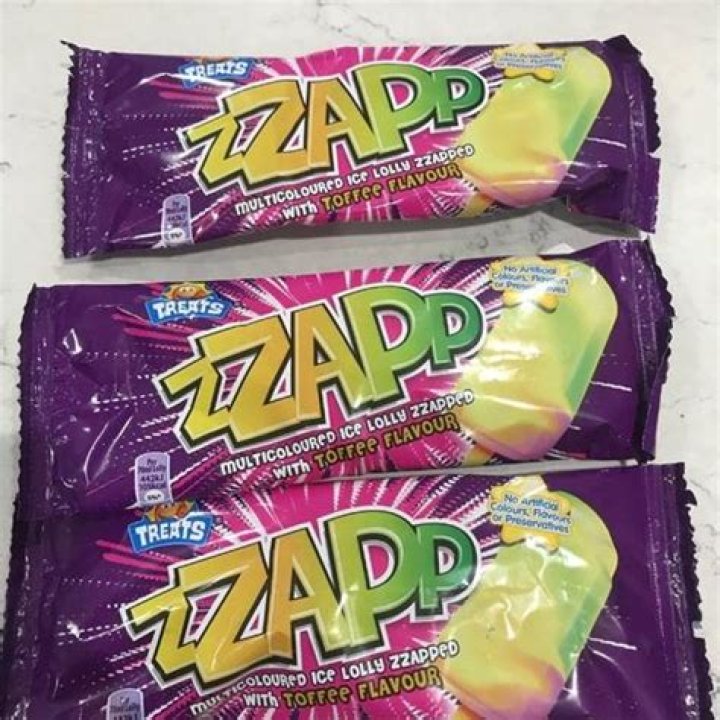 zap ice lolly flavour